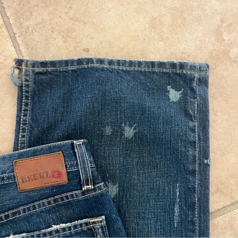 Vintage Buckle BKE 67 Jeans Mens Size 36x33 Medium Wash Boot Tyler Flare Y2K - Picture 10 of 14
